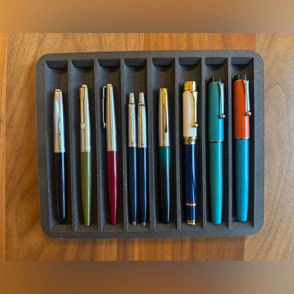 Assorted Fountain Pens and Ballpoint Pens